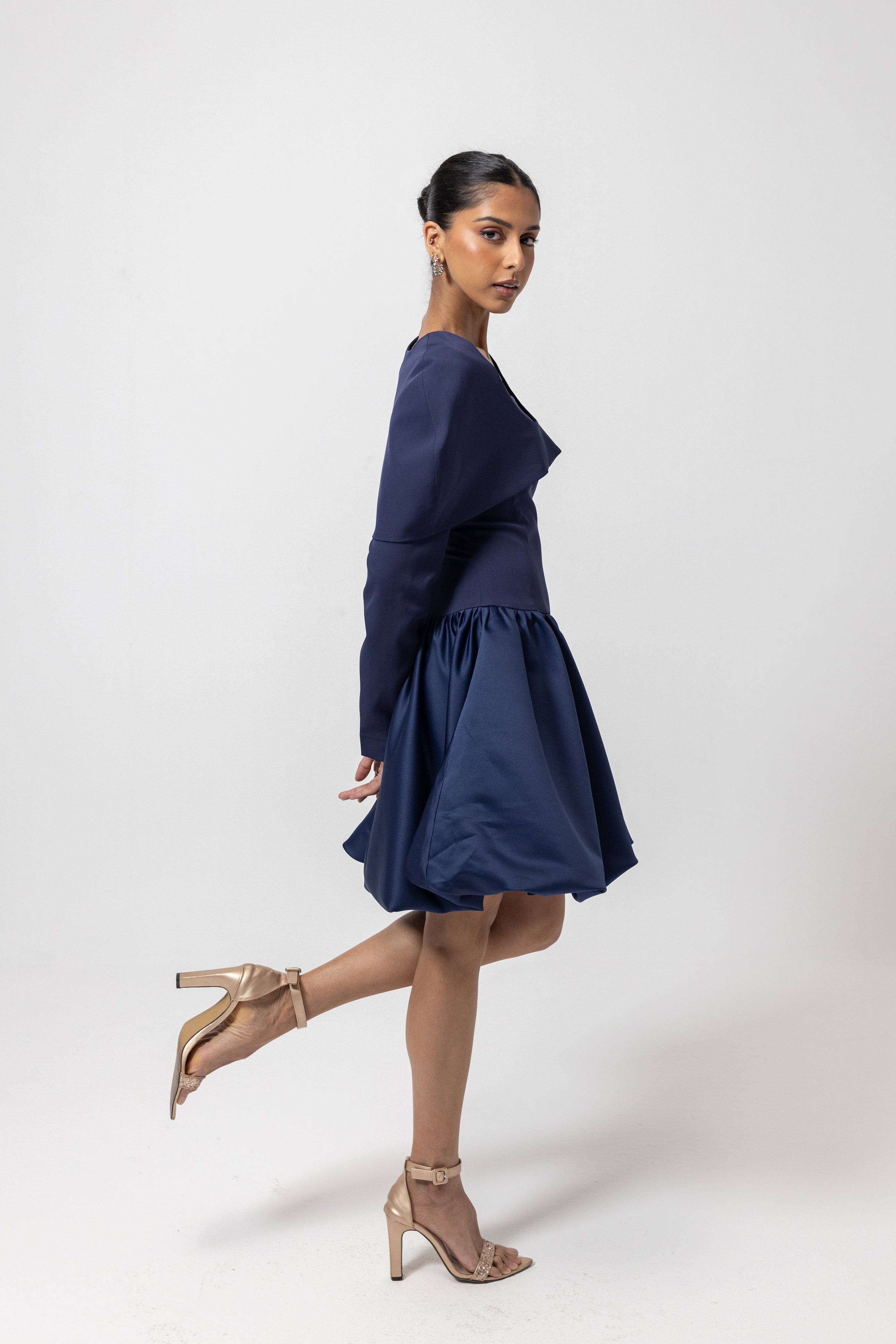 Navy cape