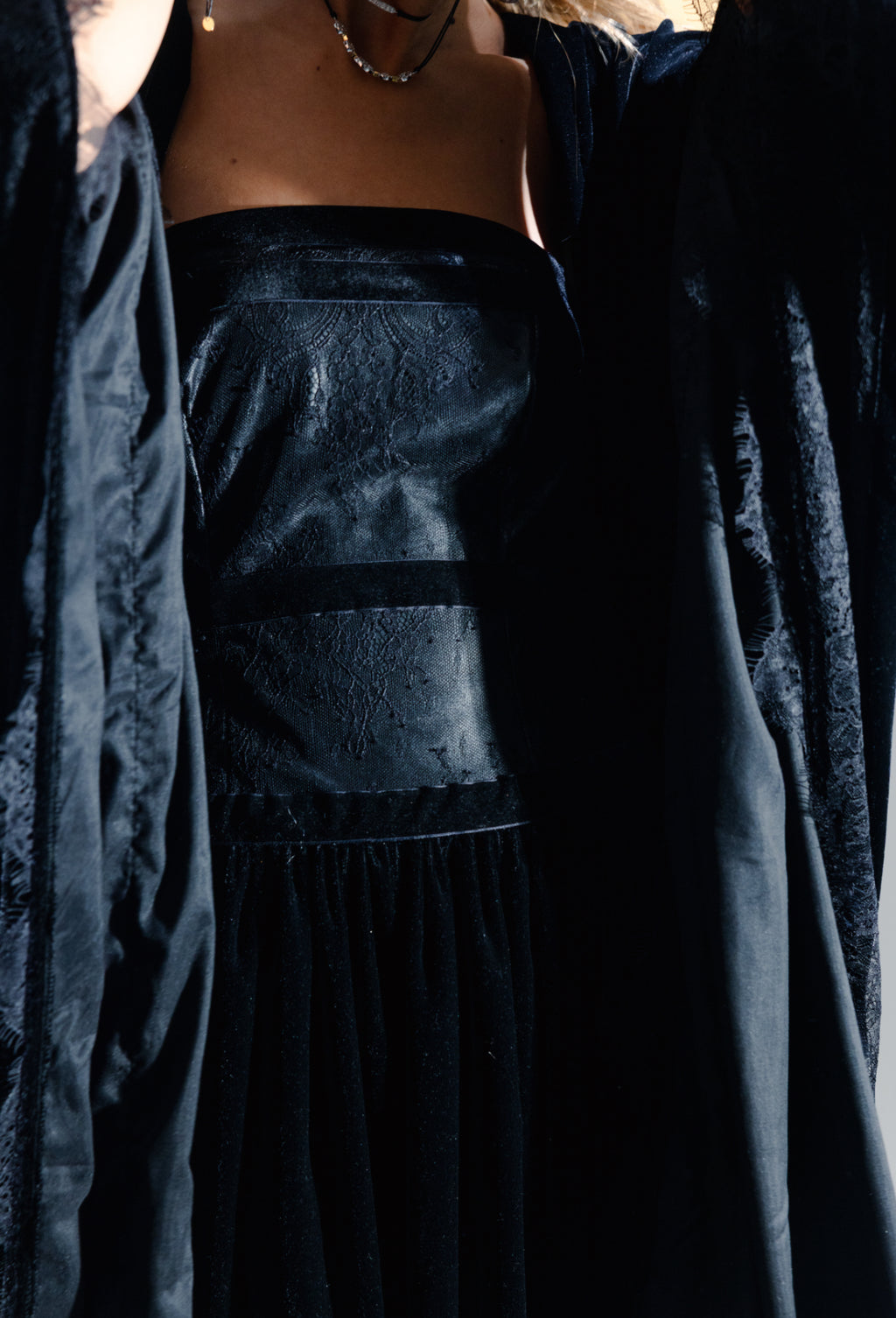 black leather