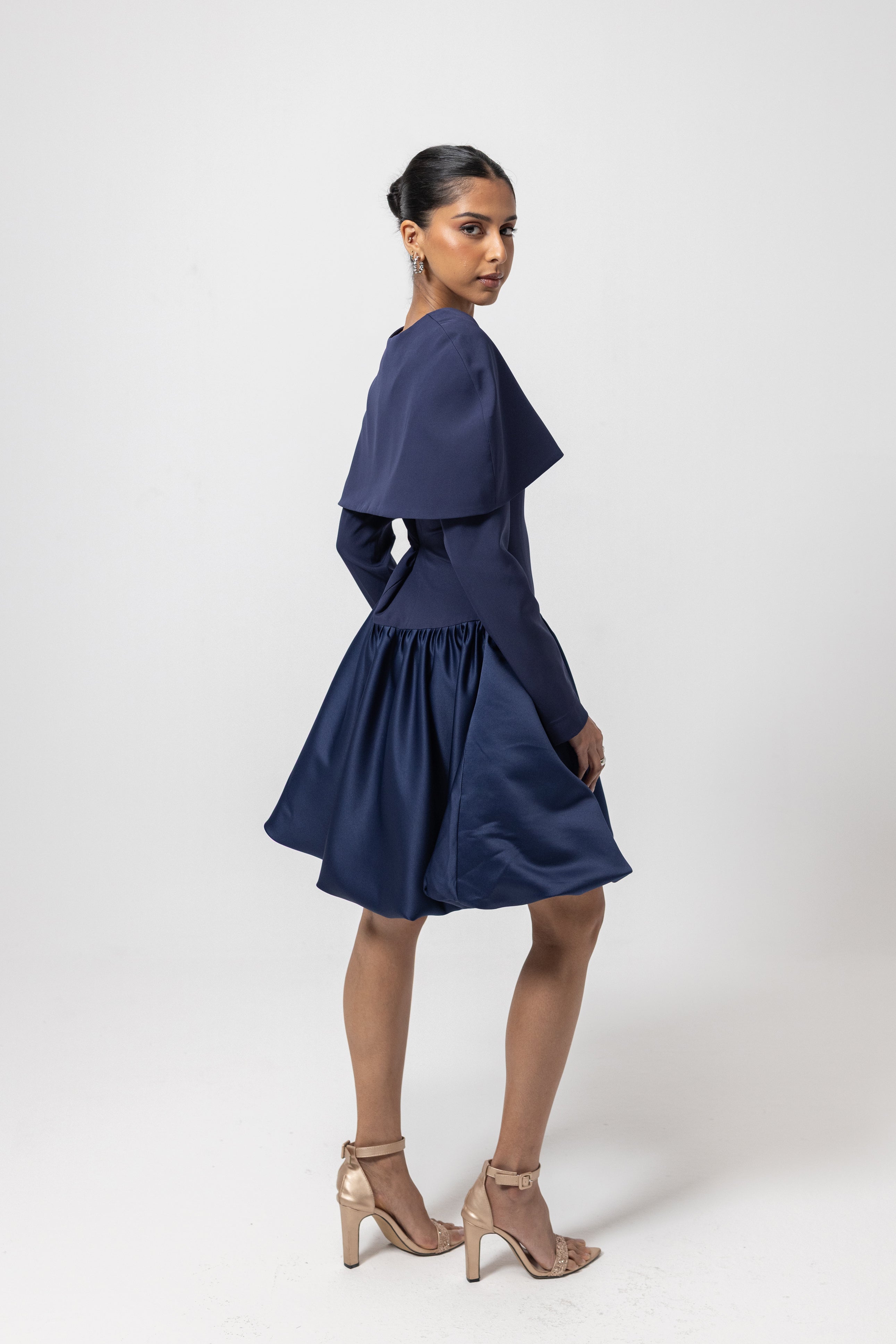 Navy cape