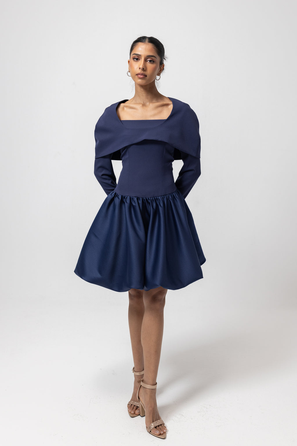 Navy cape