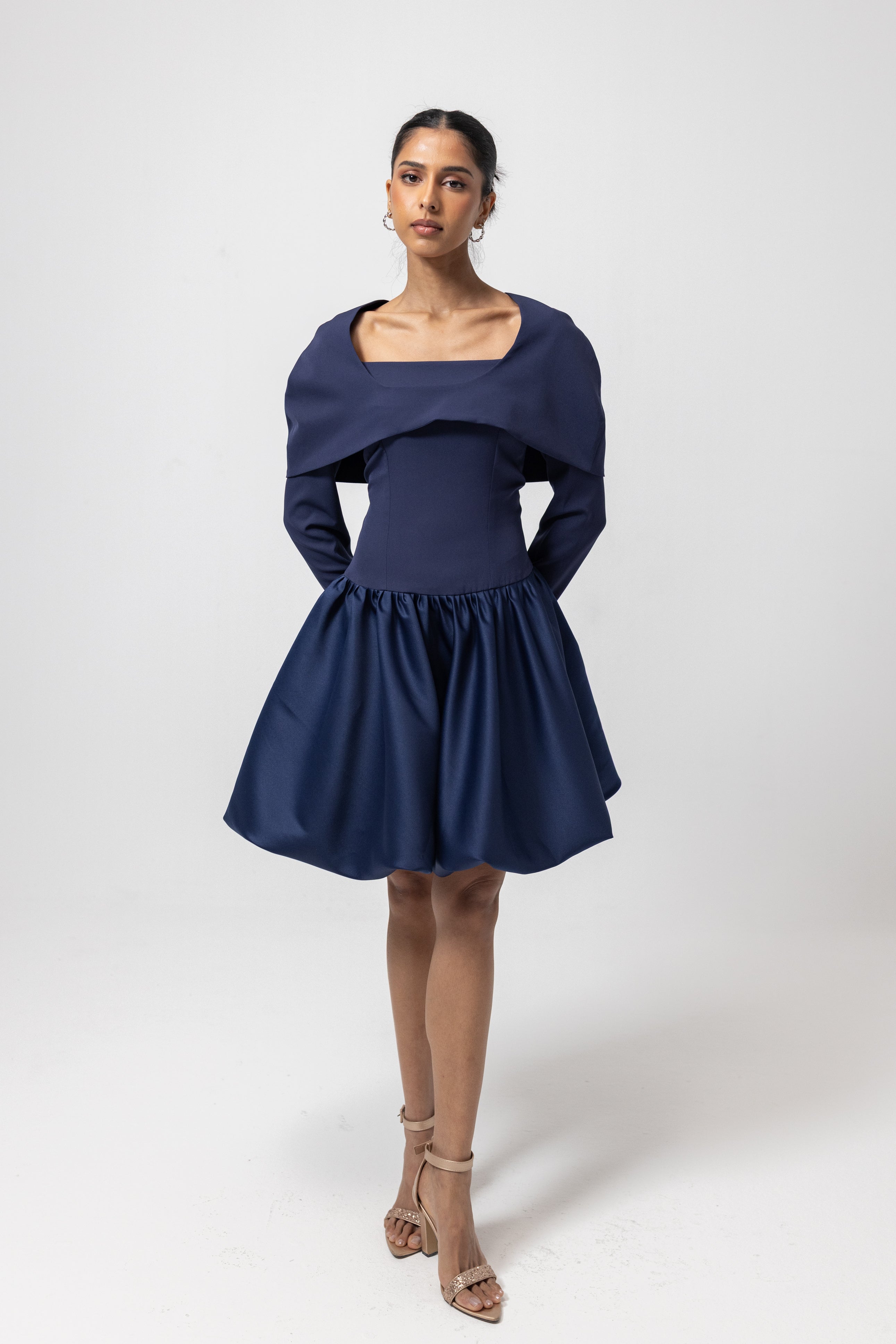 Navy cape