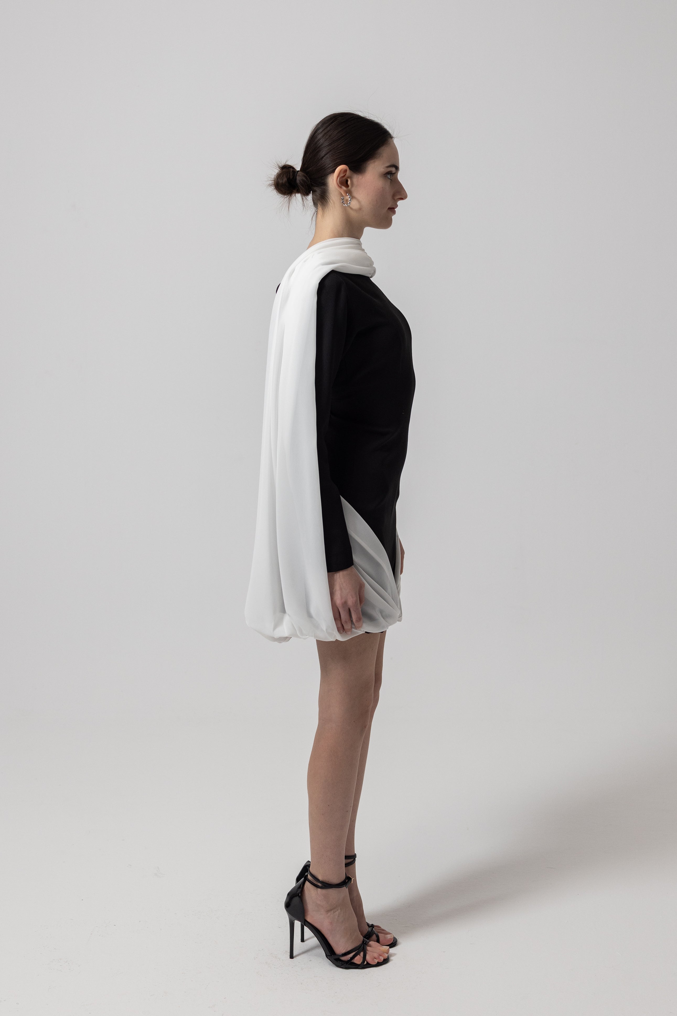 Black and white dress