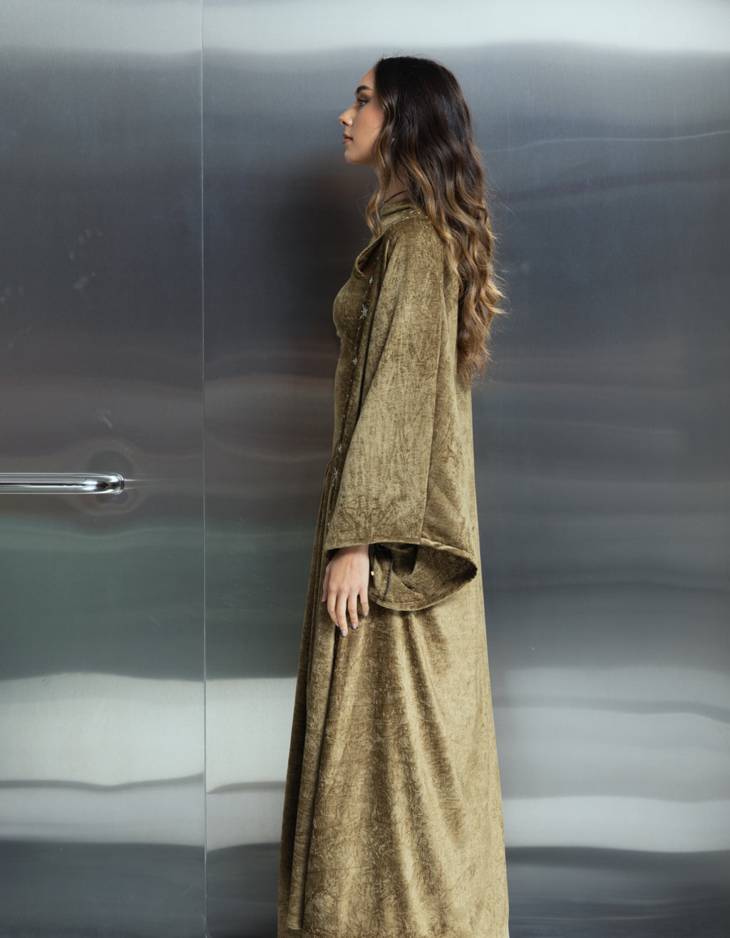 khaki 2 pieces