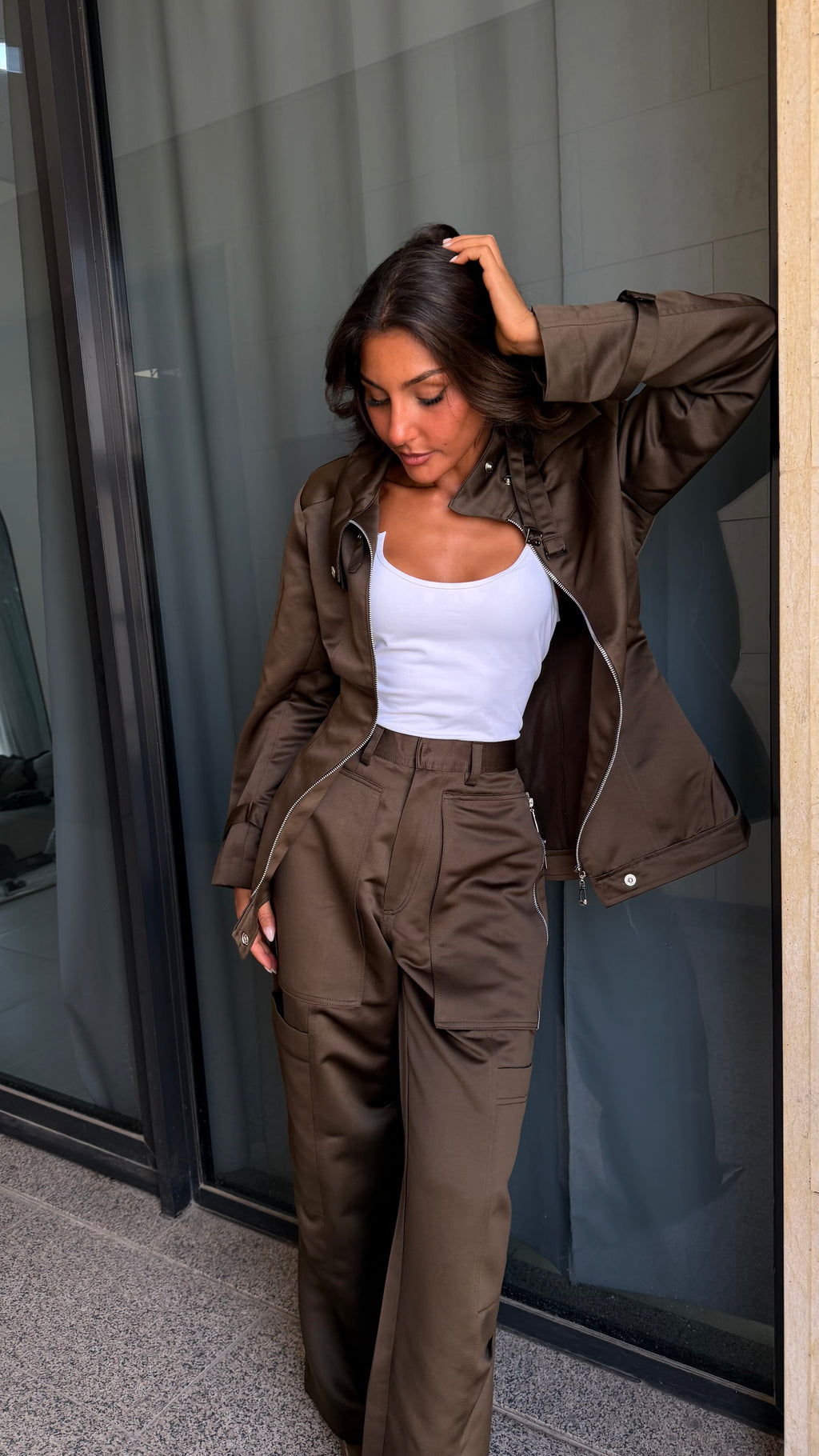 khaki set