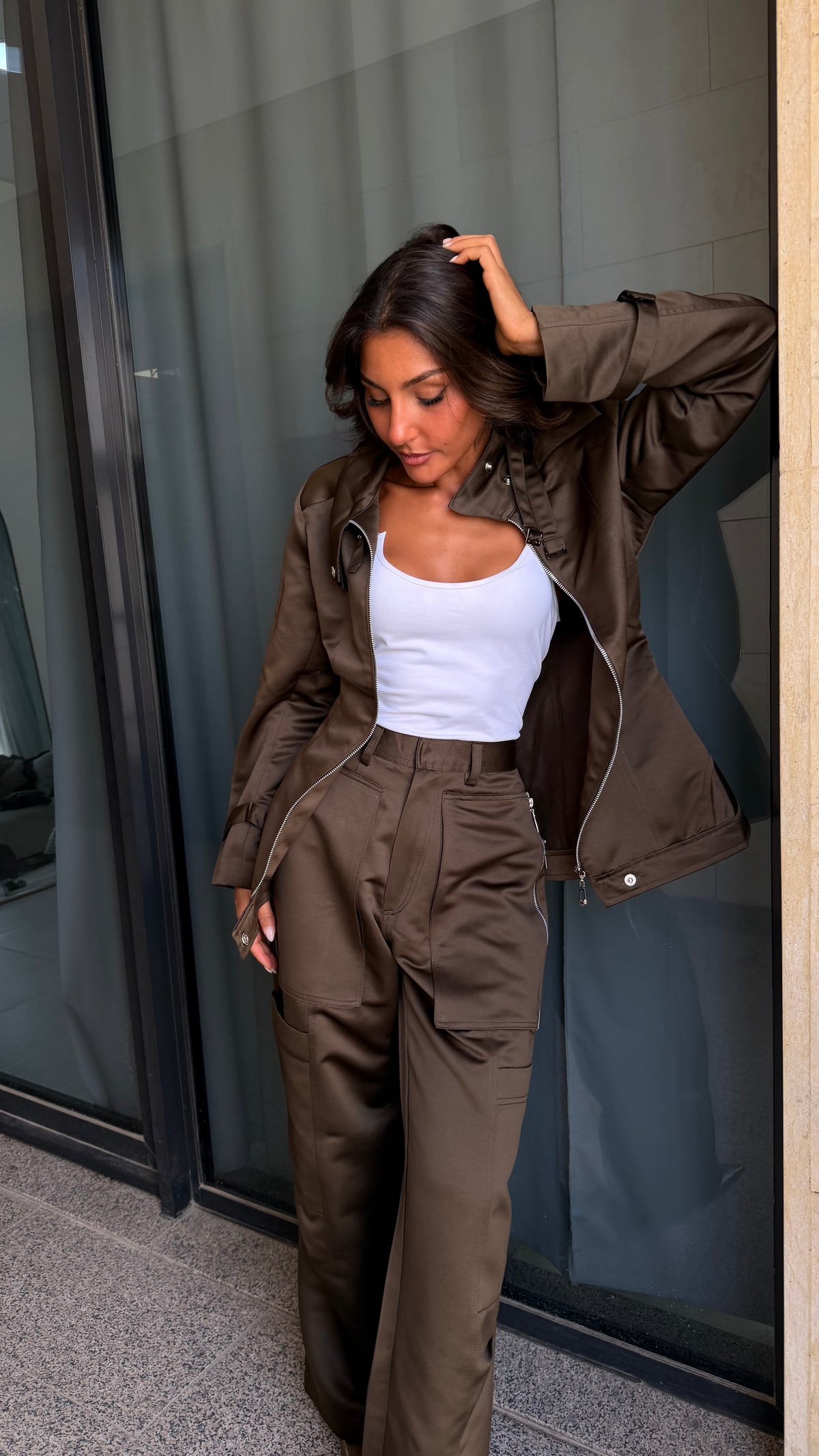 khaki set