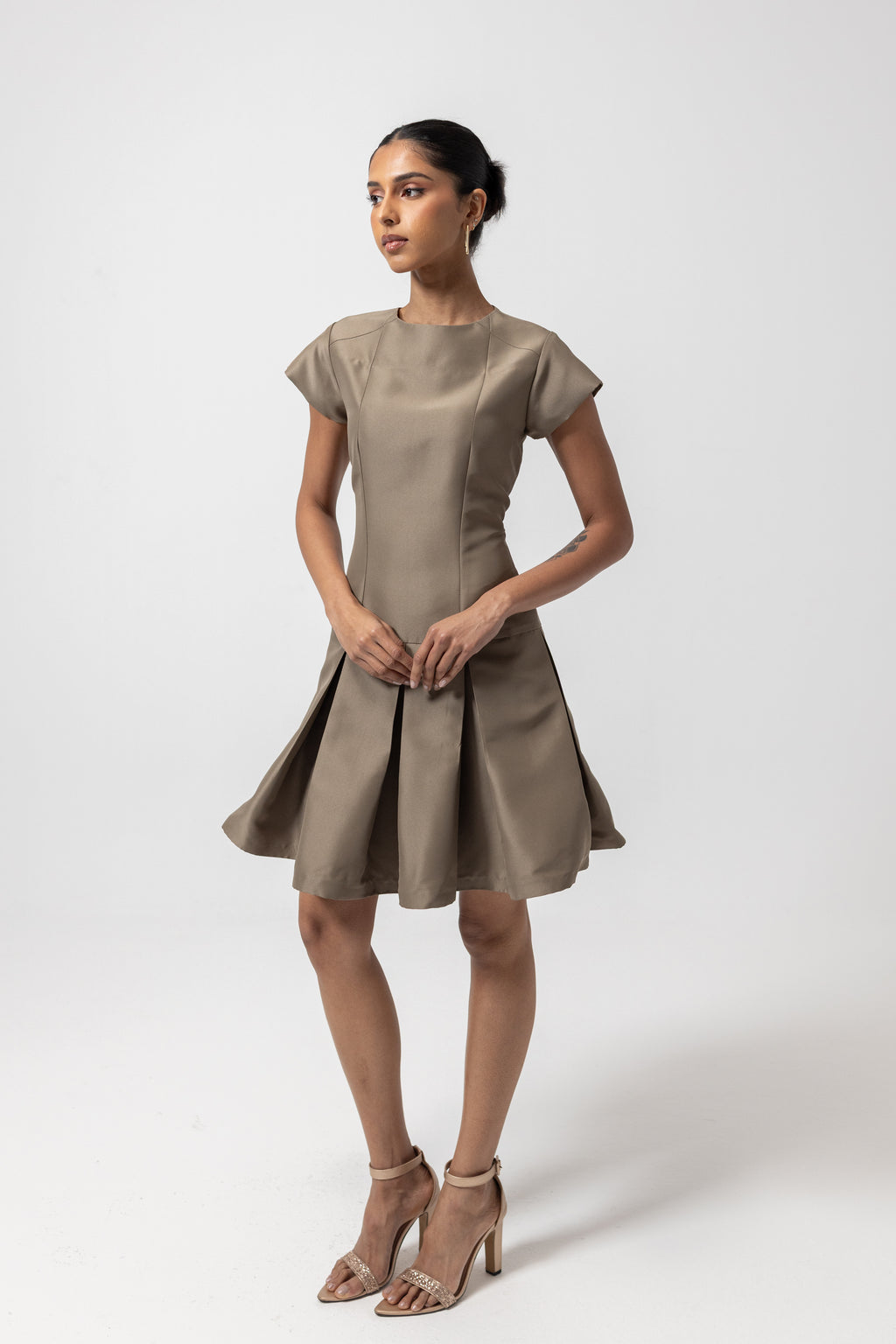 Khaki dress