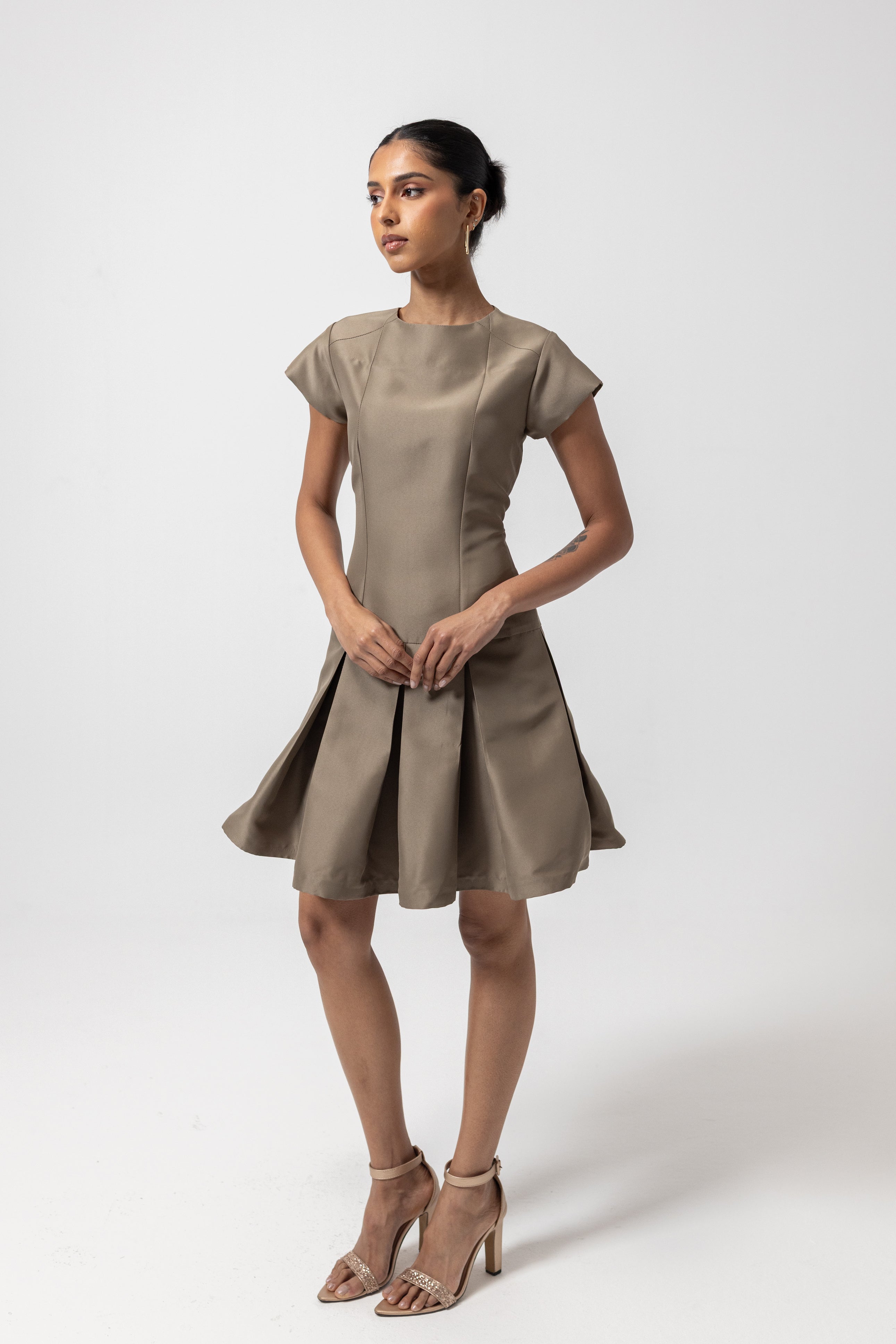 Khaki dress