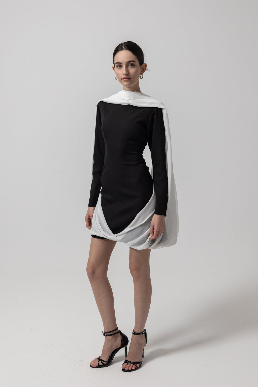 Black and white dress