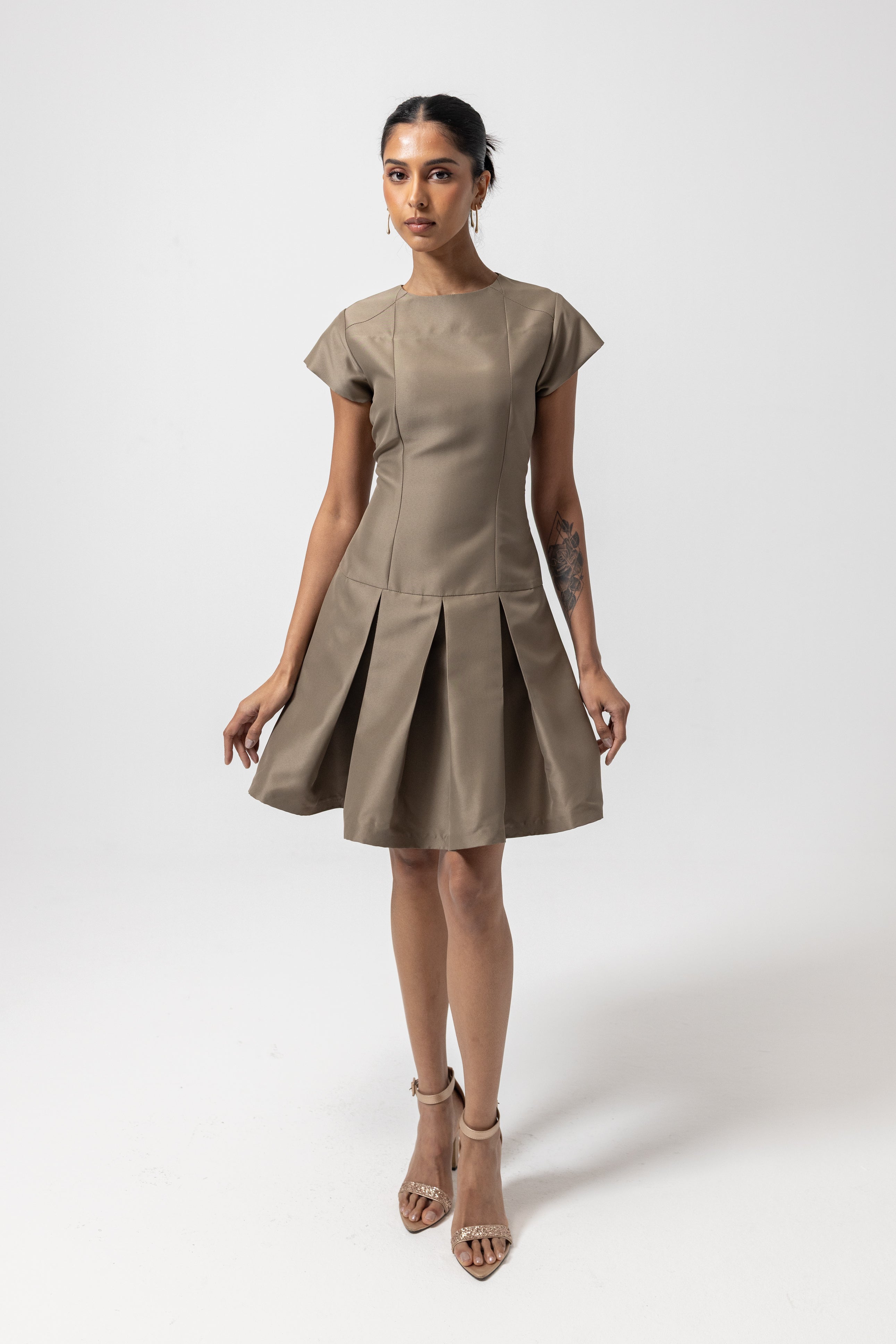 Khaki dress