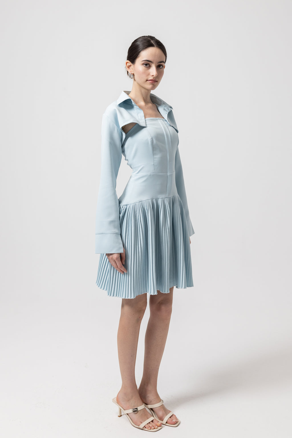 Blue dress