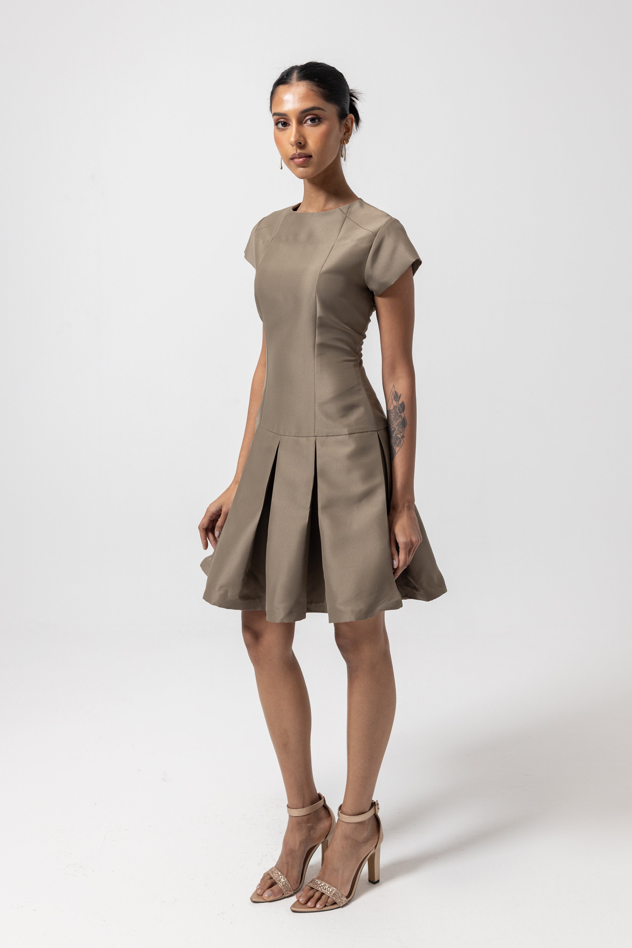 Khaki dress