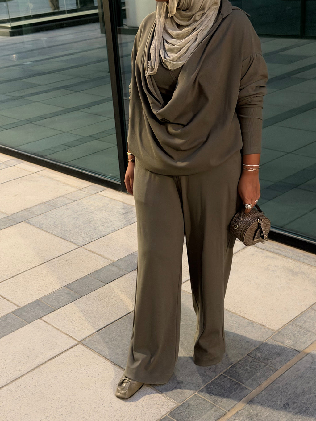 khaki set