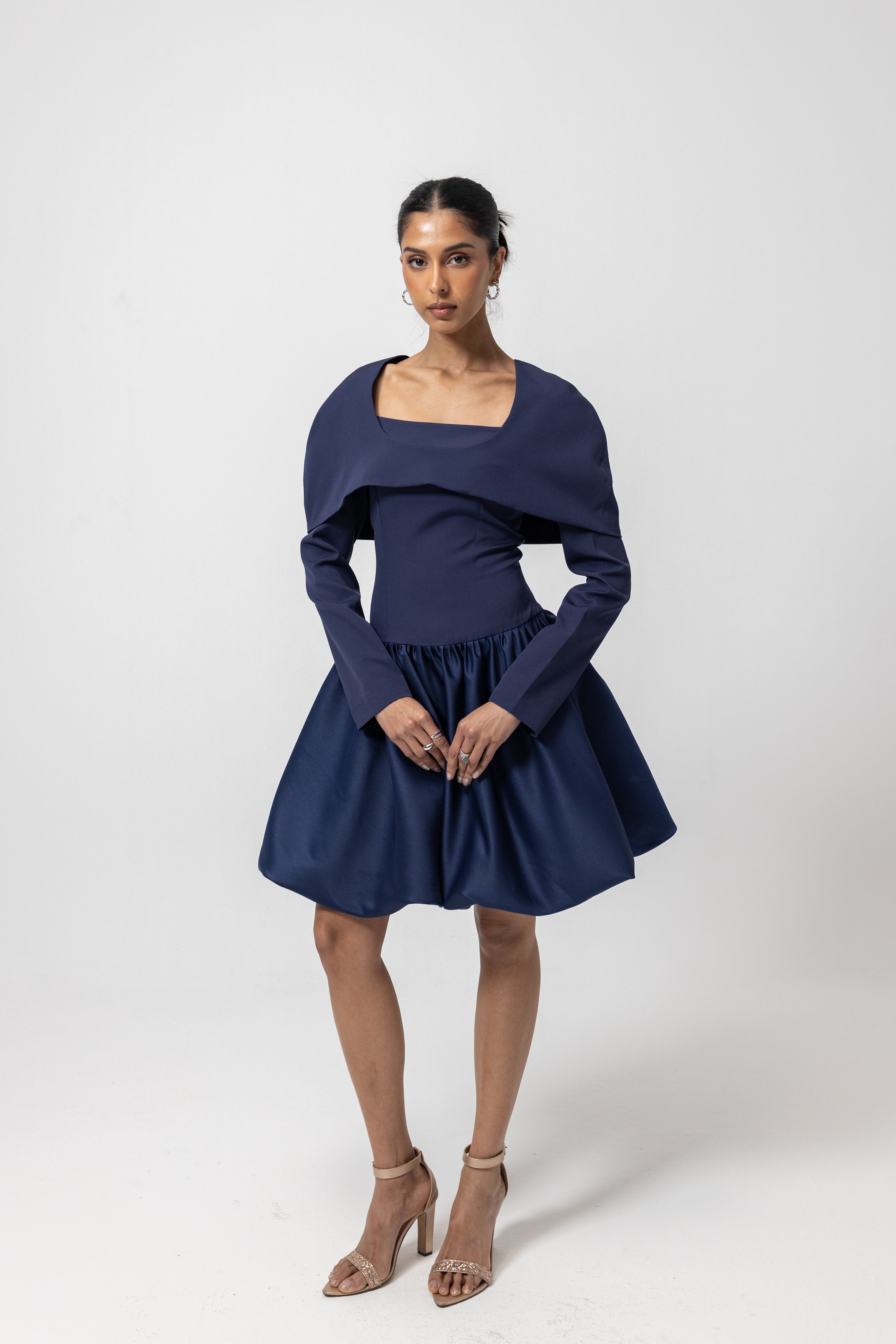 Navy cape