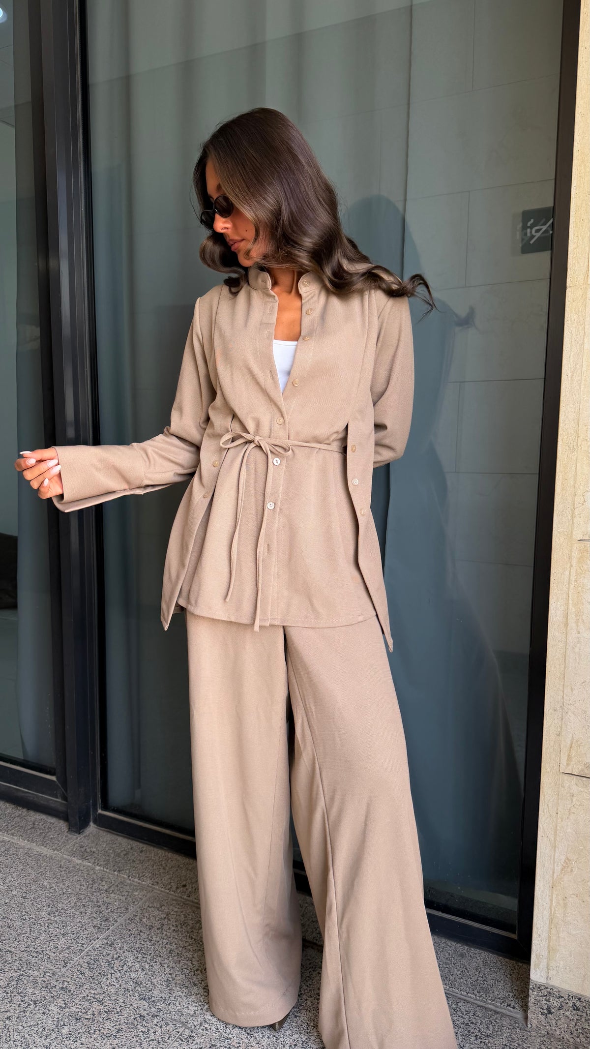 beige set