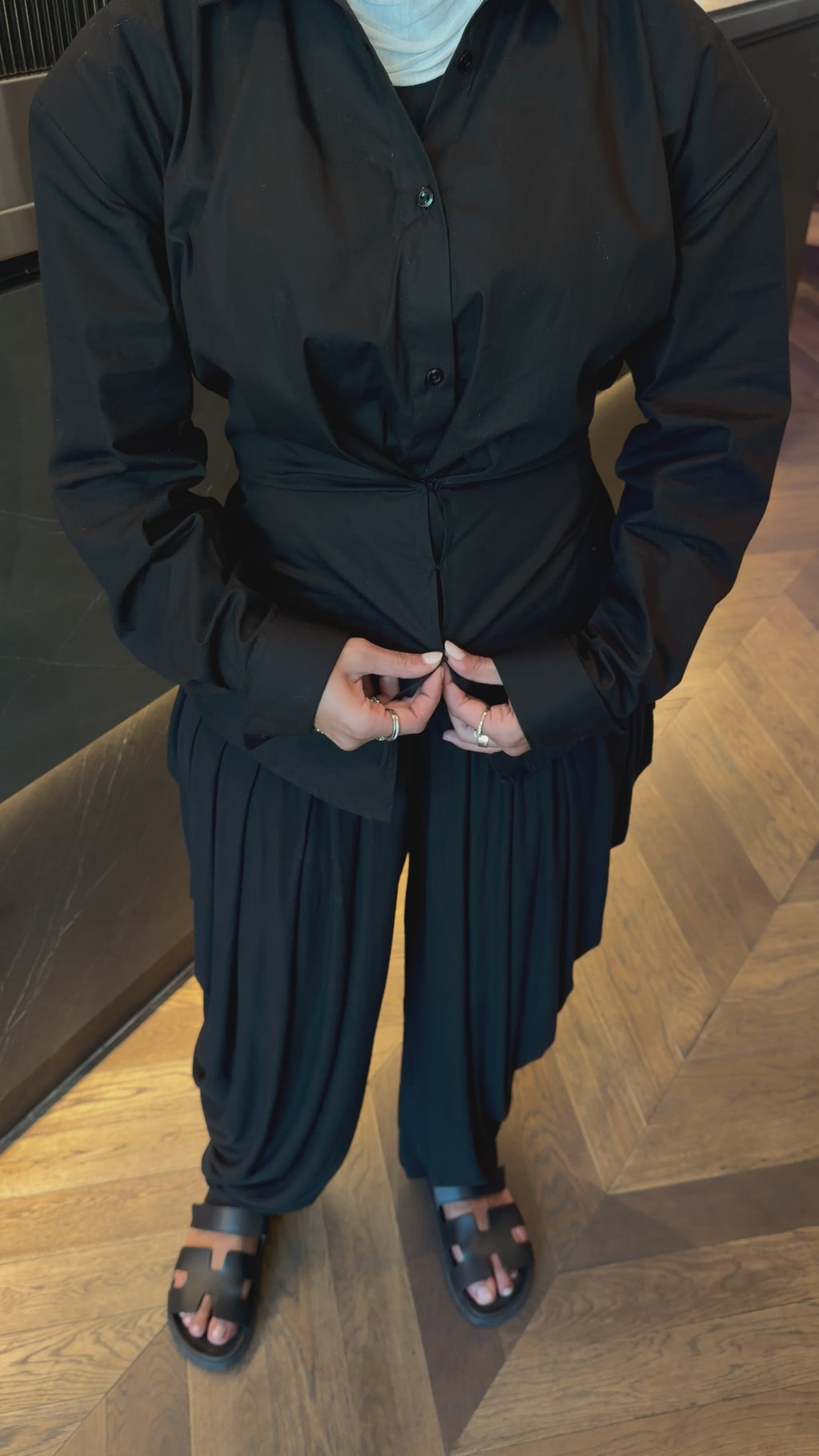 black shirt ( only shirt )