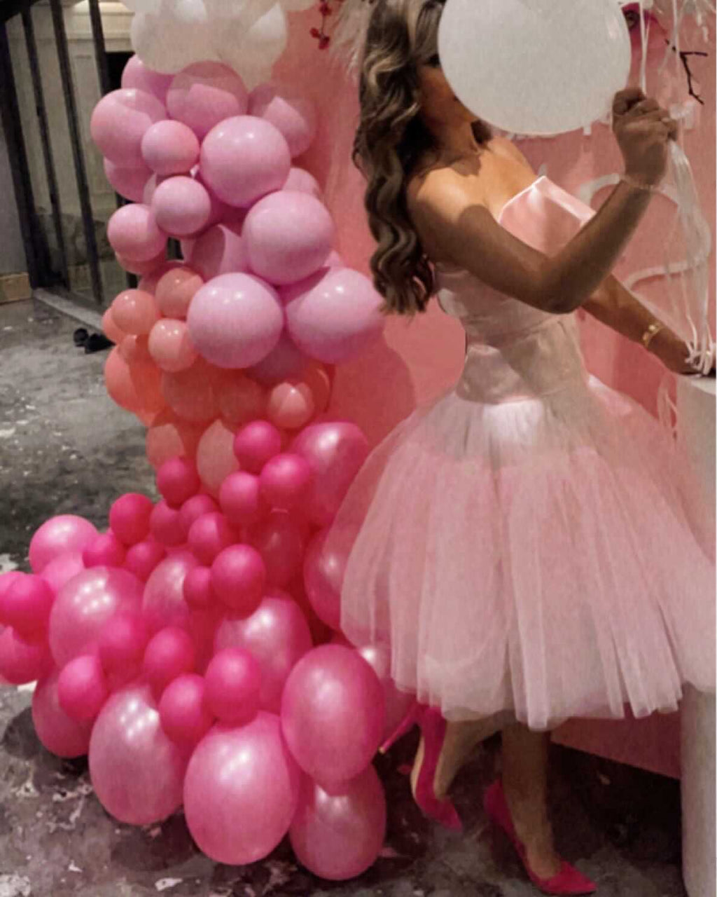 Pink dress