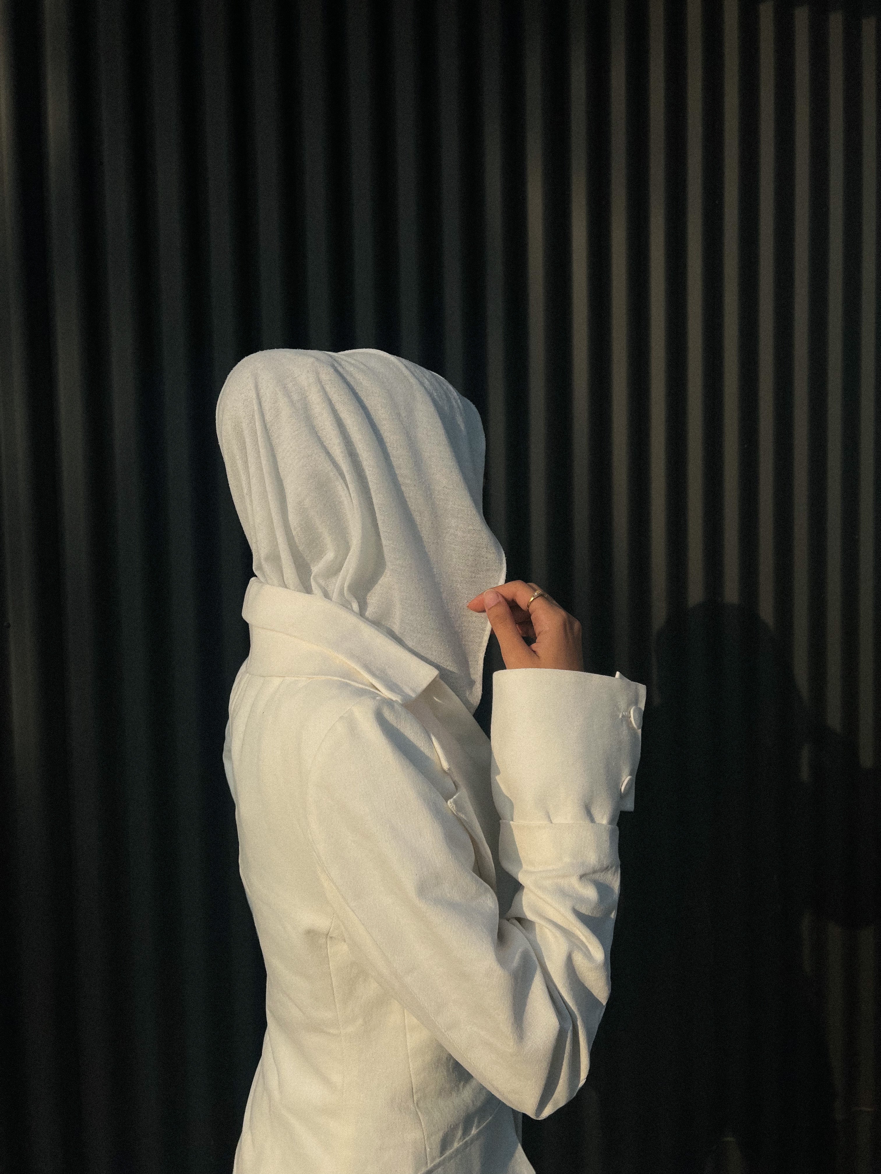 white blazer
